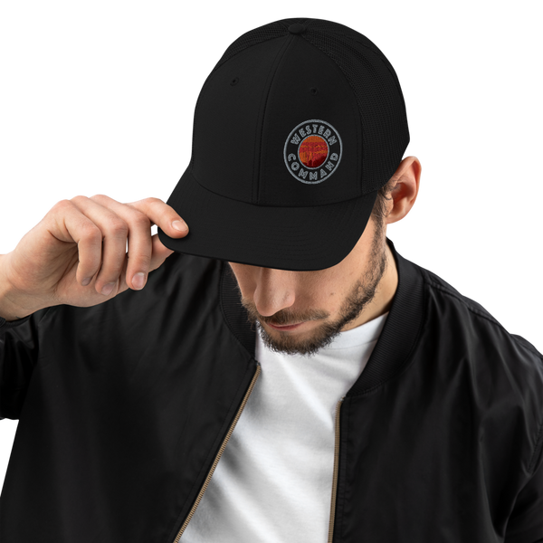 Black Western Trucker Hat