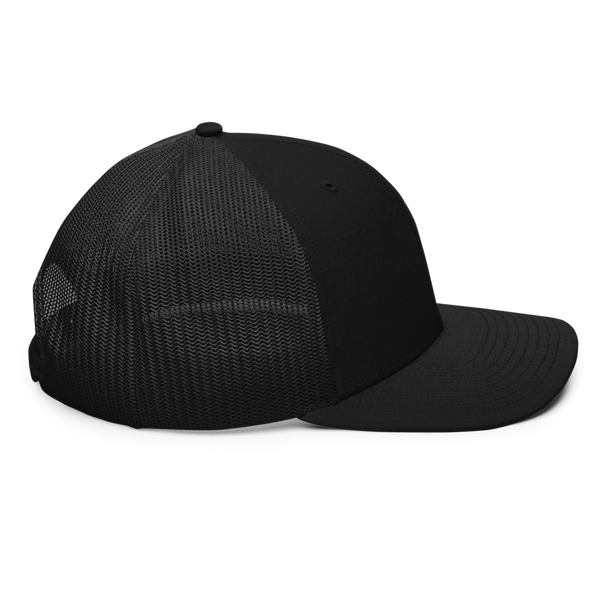 Black Western Trucker Hat