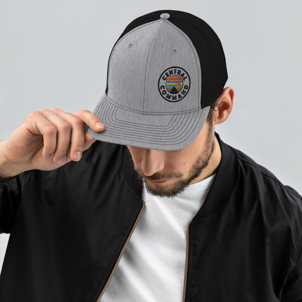 Gray Central Trucker Hat