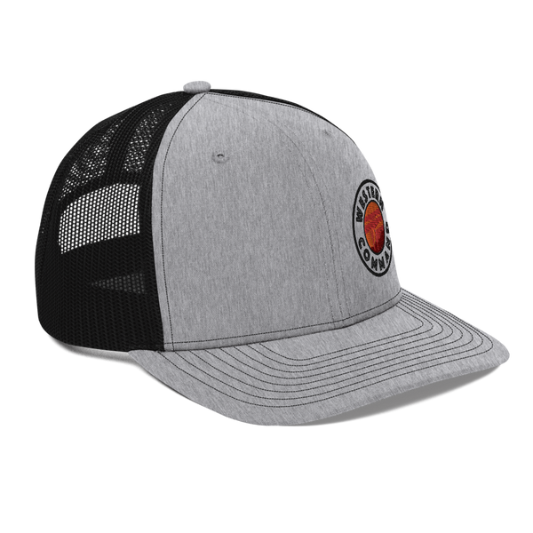 Gray Western Trucker Hat