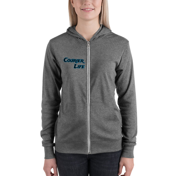 Eastern lightweight Unisex zip hoodie