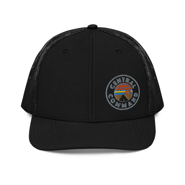 Black Central Trucker Hat