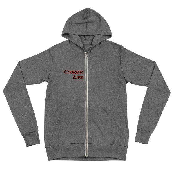 Western lightweight Unisex zip hoodie